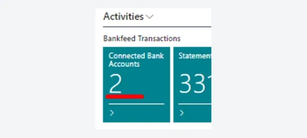 Connected bank accounts | Bankfeed