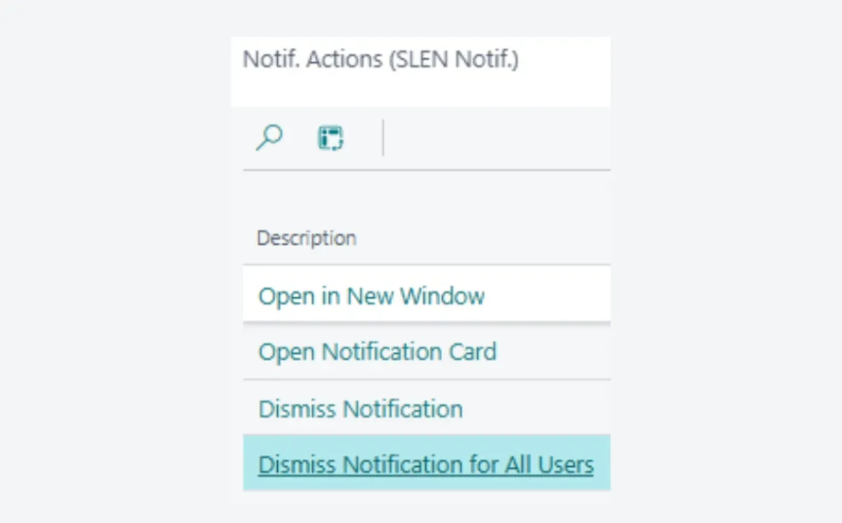 More notification actions | Bankfeed