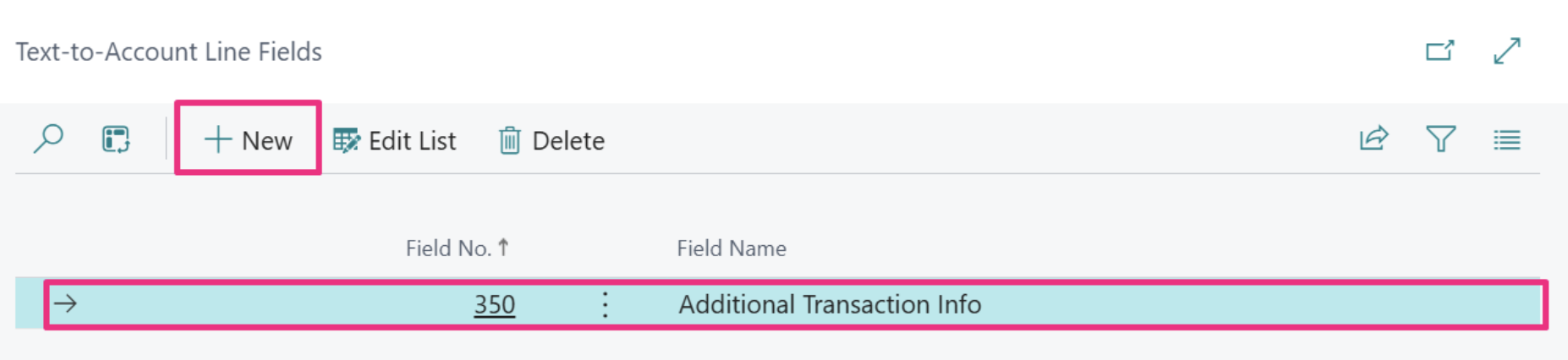Text-to-Account mapping setup for custom fields | Bankfeed