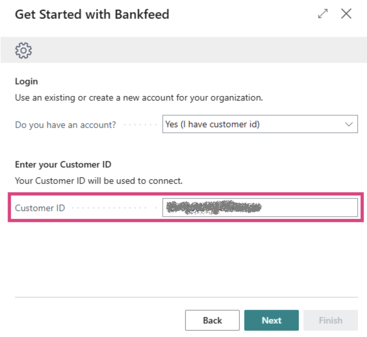 Salt Edge connection | Bankfeed